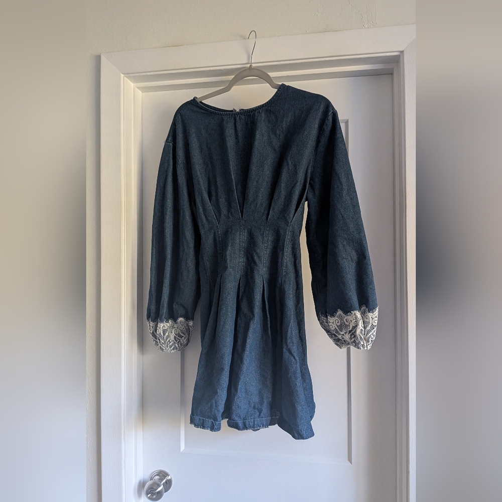 Vici Blue Denim Dress